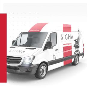  Transportation of products to your place SIGMA OFFICE 